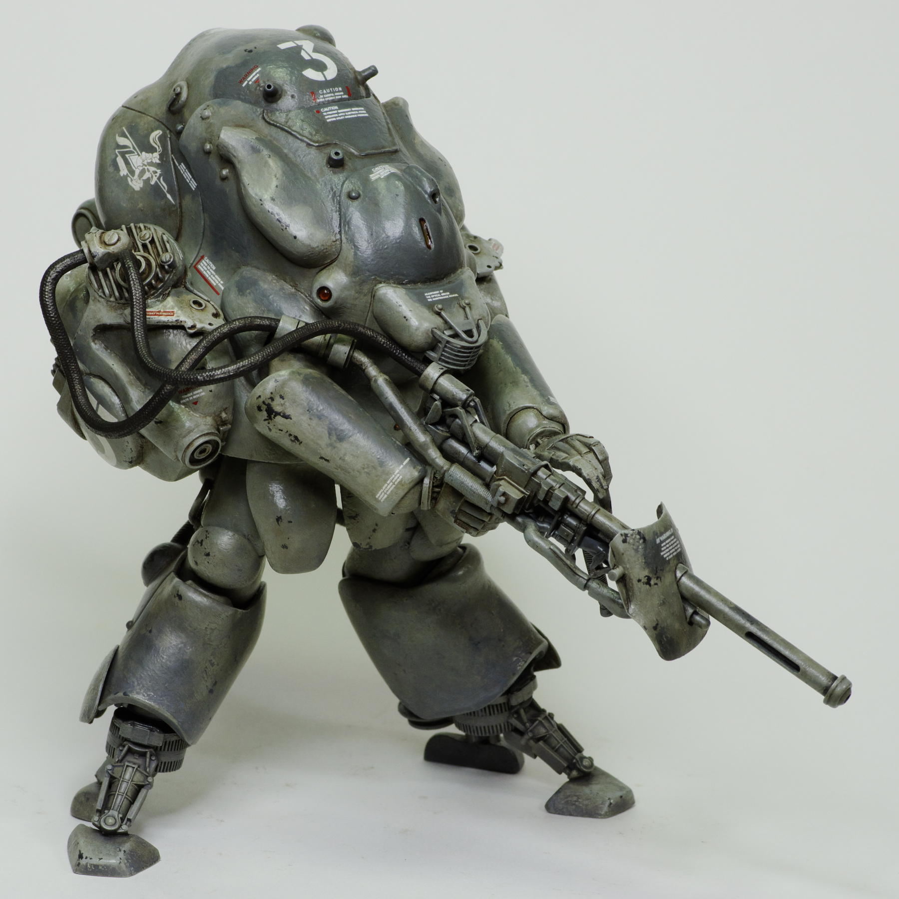 【2024最新作】 ホワイトナイト 完成: katz模型制作室 ロボット